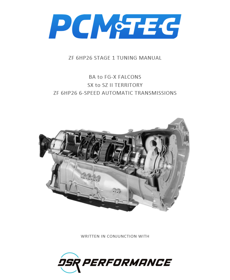 Picture of PCMTec 6HP26 Tuning Guide